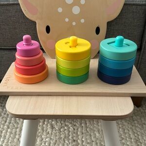 EUC Lovevery Twist & Pivot Pattern Puzzle